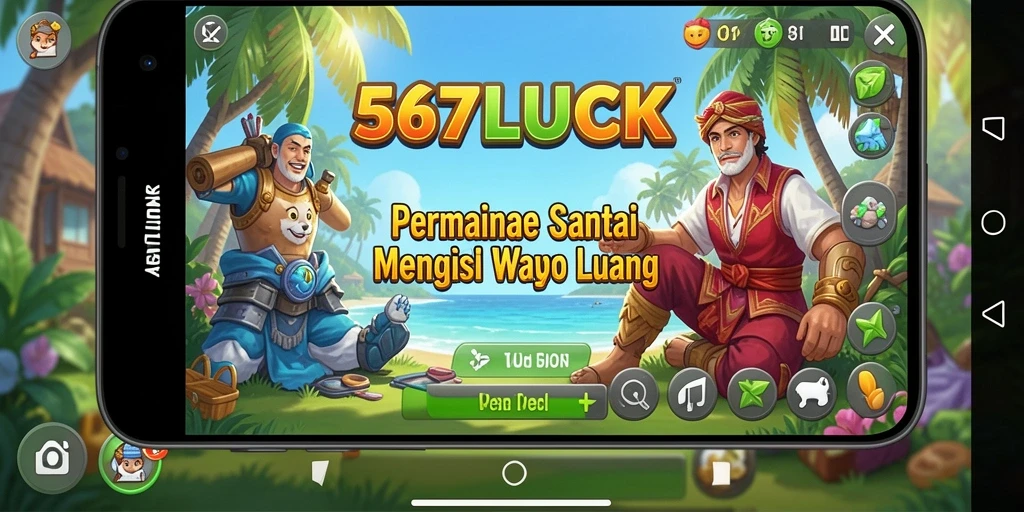 Tampilan gameplay menarik di 567LUCK yang mudah diakses.