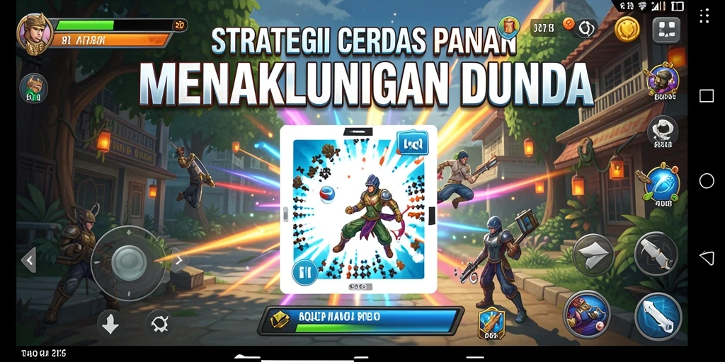 Tampilan dinamis gameplay Strategy 8QR yang menantang.