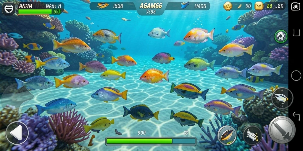 Tangkapan ikan besar dan senjata berkilau dalam AGAM66.