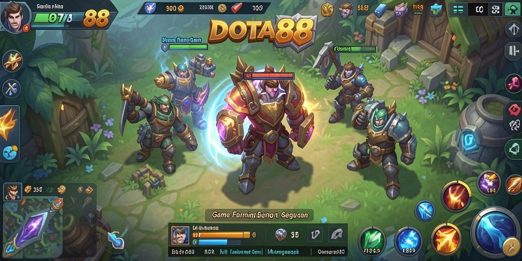Tampilan gameplay DOTA88 yang menarik saat bertani.