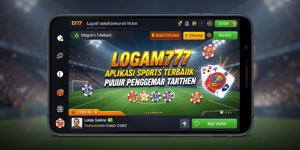 Tampilan gameplay menarik dari aplikasi LOGAM777 yang menampilkan taruhan real-time.