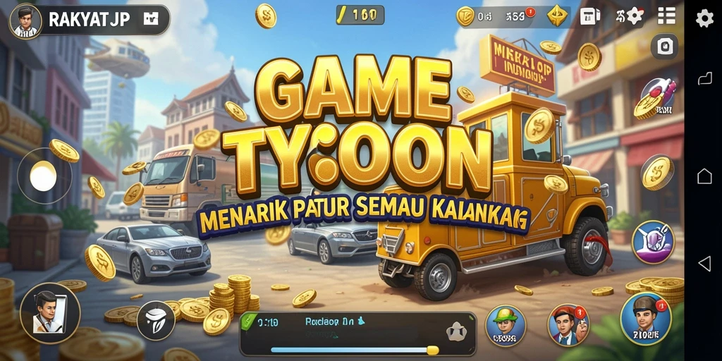 Tampilan gameplay RAKYATJP yang menarik dan kompetitif.