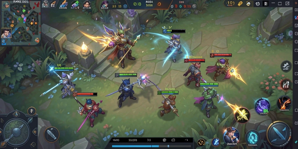 Screenshot gameplay RANS303 yang seru dan mendebarkan.